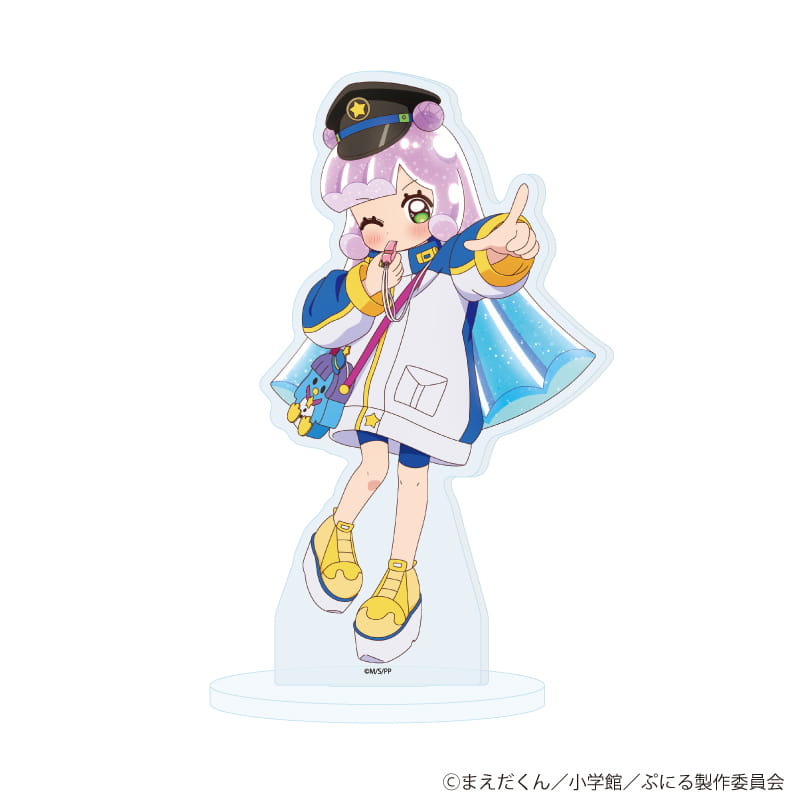 ぷにるはかわいいスライム 描き下ろし特大アクスタ ダボ袖白衣 AJ2025 ぷにるはかわいいスライム アクリルスタンド 水着のかわいい